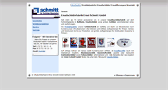 Desktop Screenshot of ernst-schmitt.de