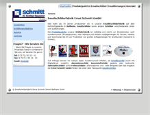 Tablet Screenshot of ernst-schmitt.de